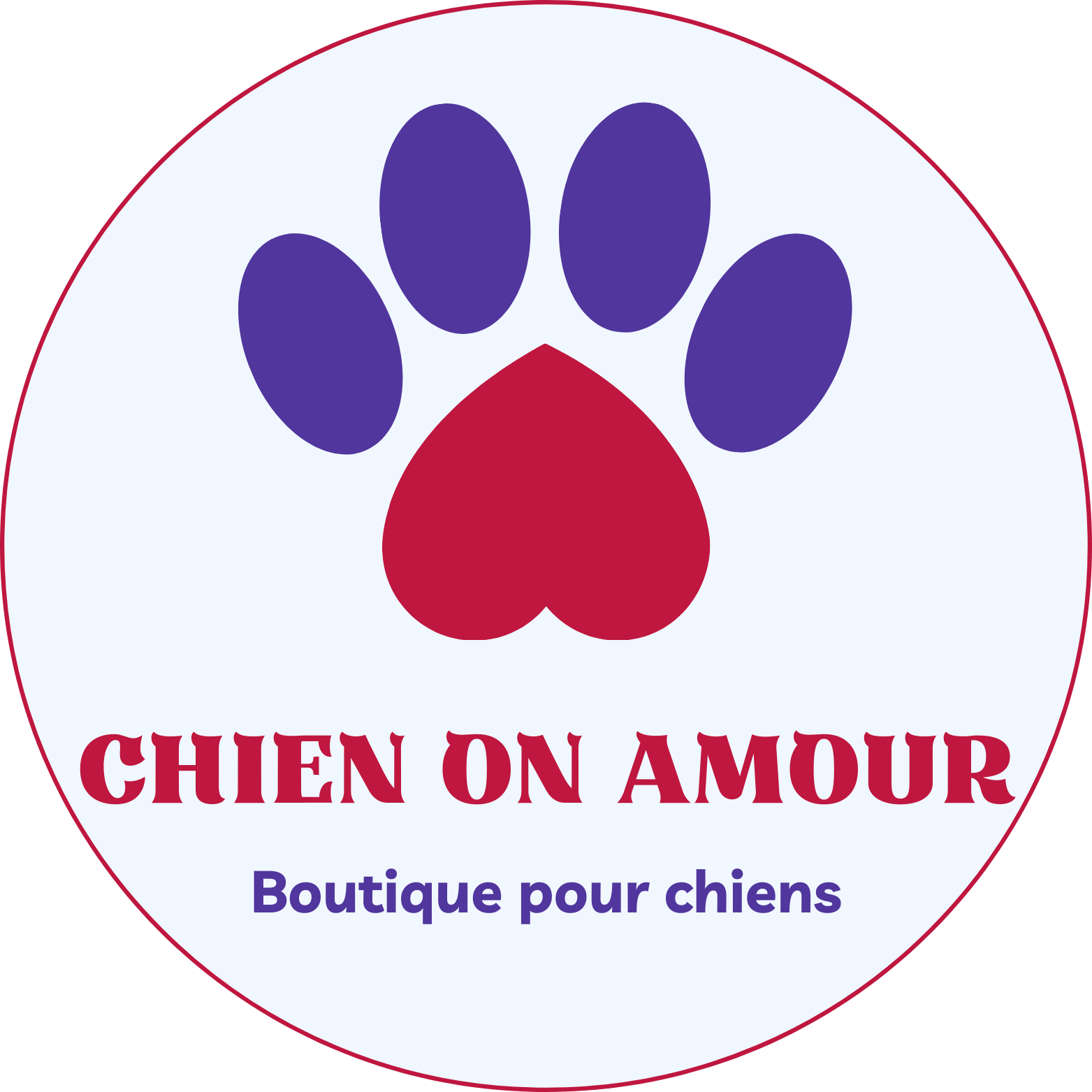chien on amour